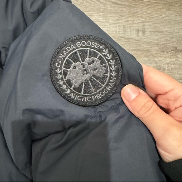 Canada Goose Junction Puffer Jacket Coat Parka In Navy Marine 2602LB - Picture 3 of 13